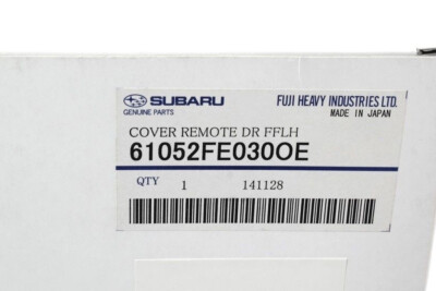Subaru OEM 61052 FE 030 OE Front Door Handle Bezel for sale online 