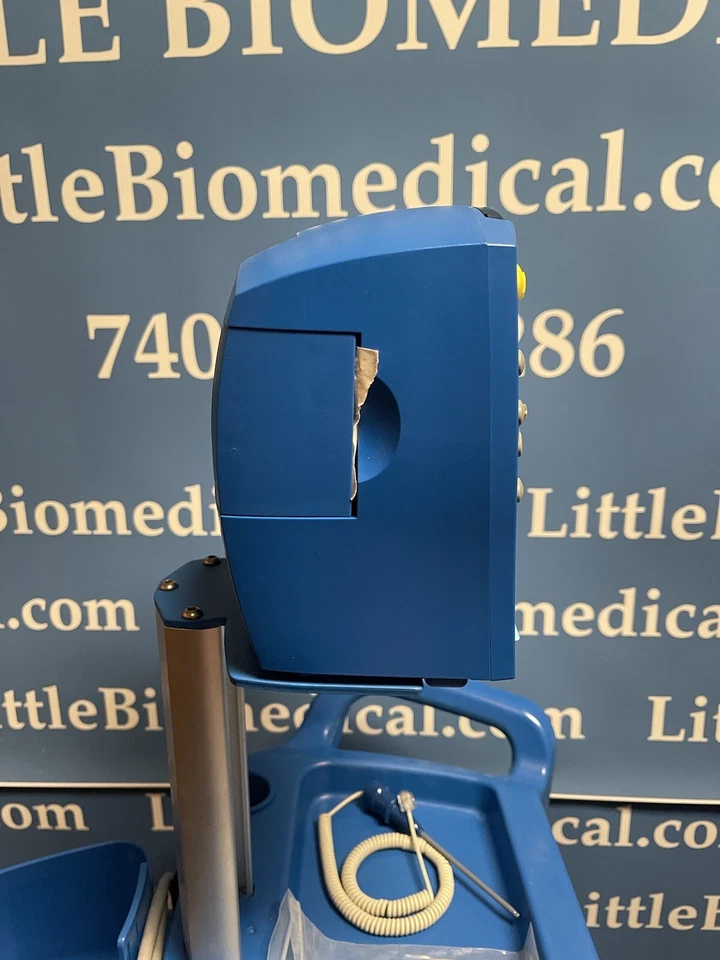 GE Carescape V100 Patient Monitor NIBP Temp SpO2 Printer Plastic Stand - Image 2 of 4