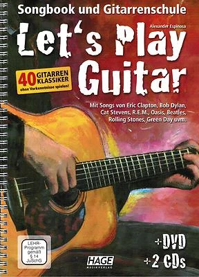 Gitarre Noten Schule : Let's Play Guitar - mit DVD und CD's - Gitarrenschule  - Bild 1 von 4