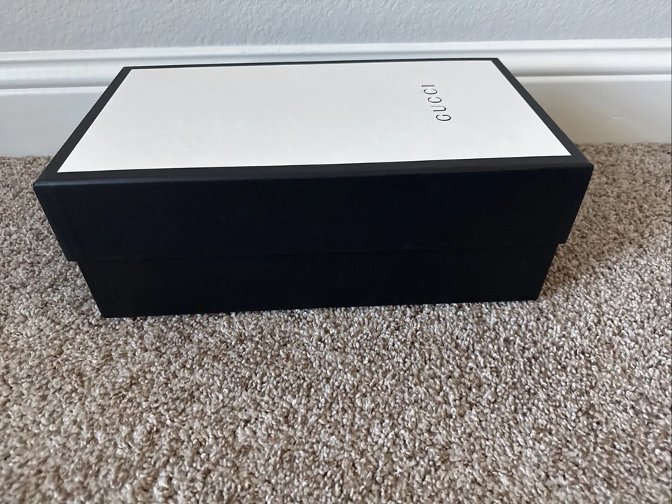 Подлинный Gucci классический черный и белый пустой обуви хранения подарочная коробка - Изображение 2 из 4