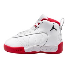 Jordan Jumpman Pro Baby/Toddler Shoes White/True Red/Metallic Silver/Black