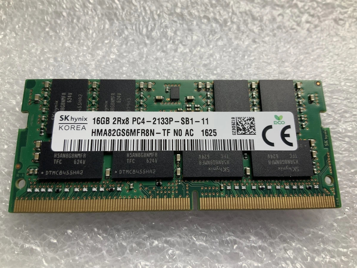 PC4-17000 (DDR4-2133) Bus Speed 16 GB Total Capacity DDR4 SDRAM