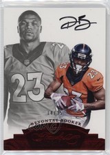 2016 Panini Flawless Rookie Signatures Ruby /15 Devontae Booker #RFDB Auto 5w7