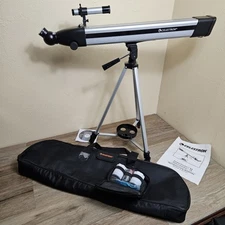 Celestron PowerSeeker 60 EQ 60mm Telescope With Case, Accessories & Instructions