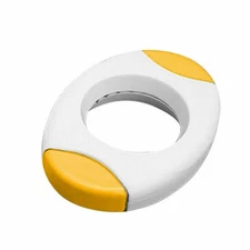 Yellow Egg Shell Opener Egg Topper Cutter Egg Cracker Separator for Quickly C...