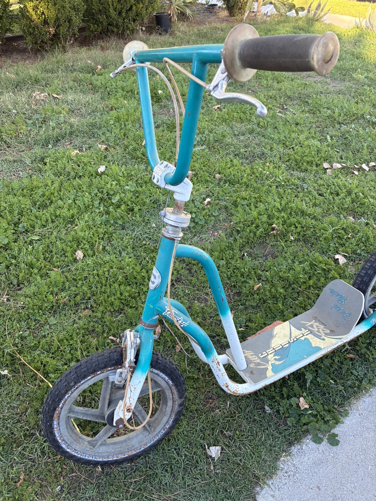 Vintage Curb Cruiser SSX Scooter 1980s Rear drum brake Freestyle old school bmx 