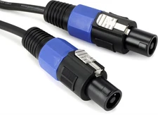 Gator Cableworks Backline Series Twist Lock Speaker Cable - 25 foot