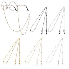 Mabor 5Pcs Eyeglass Holders Around Neck Eyeglass Chain for Women Stylish Bead...
