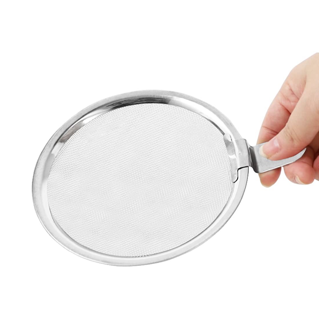 Bacon Grease Container with Strainer, Stainless Steel Oil Storage Can Container