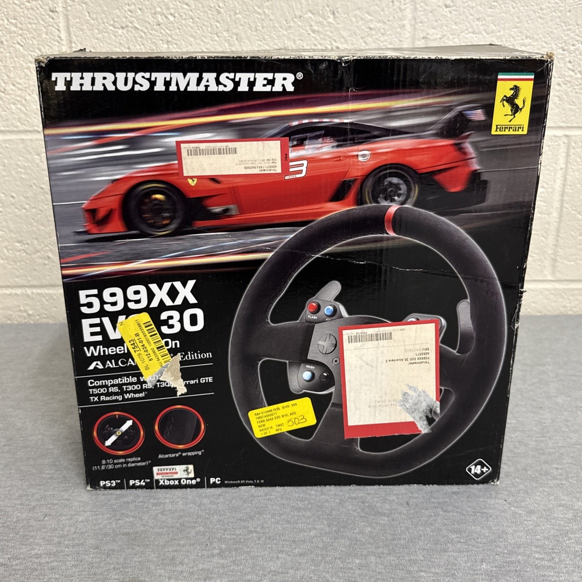 Thrustmaster Alcantara Edition Ferrari 599XX EVO 30 Wheel