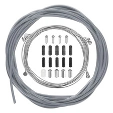 Bicycle Brake Cable Housing Set Universal Bike Shifter Cable House Kit Gray