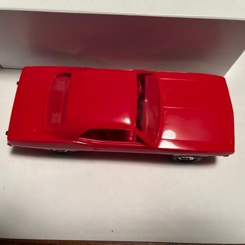 1974 Plymouth Barracuda Plastic Promo Model ERTL  1/25 Scale Rallye Red With Box - Picture 2 of 14