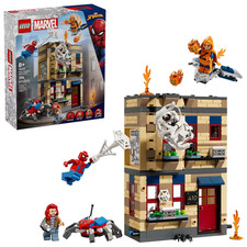 LEGO Marvel Spider-Man Peter Parker  s Apartment 76317 Building Toy Set