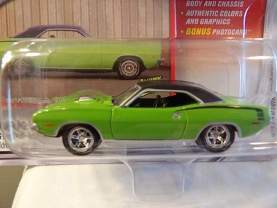1970 PLYMOUTH BARRACUDA   2003 JOHNNY LIGHTNING MOPAR OR NO CAR    1:64 DIE-CAST