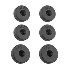 Brake Line Flaring Tool Kit, 6PCS, 3/16" & 1/4" Double Flare Tool for Brake Line