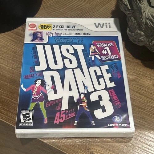 Just Dance 3 (Nintendo Wii, 2011) NEW, Sealed Best Buy Exclusive Ubisoft Read