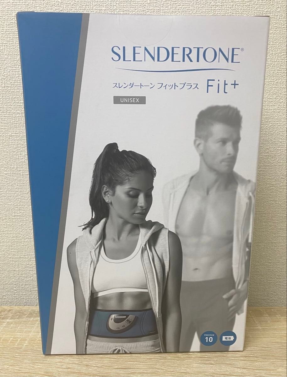 Cinturón Slendertone Fit+ Abdominales Entrenador Muscular EMS Unisex Azul Gris NUEVO Japón