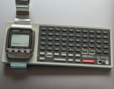 Seiko Memo Diary Digital Watch UW02-0010 with UC-2100 keyboard