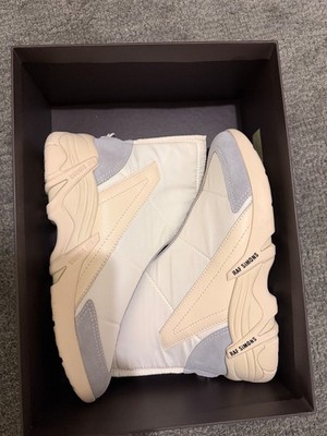 raf simons clyon 22 beige white 9.5 US