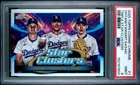 2025 TOPPS COSMIC CHROME STAR CLUSTERS #1 Shohei Ohtani Yamamoto Sasaki PSA 9
