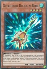 YuGiOh Speedroid Block-n-Roll ROTD-EN089 Super Rare Englisch GD 1st
