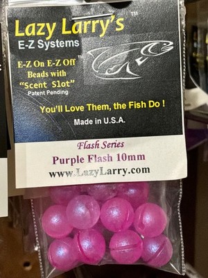 Lazy Larry's E-Z Systems 10mm  Purple Flash,1 Pack