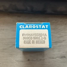 CLAROSTAT RV6NAYSD501A  POTENTIOMETER New In Box