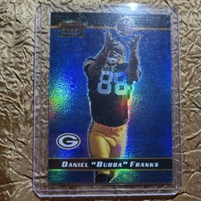 2000 Bowman's Best Bubba Franks Rookie #127/1499 Green Bay Packers Card. rookie card picture