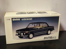Autoart BMW 2002 Black 1:18 Scale Diecast Model Car Unopened
