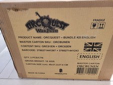 OrcQuest Warpath Resurrection All-In Kickstarter Board Game Monolith Games NEW