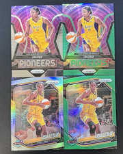 2025 Panini Prizm WNBA Lisa Leslie Silver Green Prizm Pioneers Parallel Lot