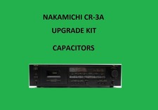 Stereo Cassette Deck NAKAMICHI CR-3A Repair KIT - all capacitors