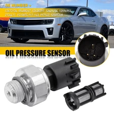 Oil Pressure Sensor 12673134 Fits 09-17 Chevrolet Silverado With Filter 917-143