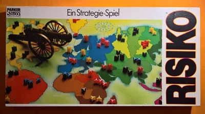 PARKER  RISIKO  Ein Strategie-Spiel (Vollständig) - Bild 1 von 4