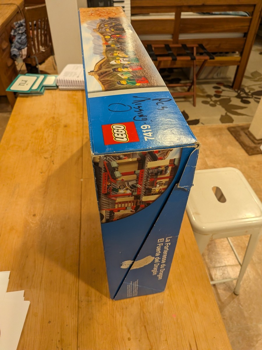 LEGO 7419 Orient Expedition Dragon Fortress - In The Box | eBay