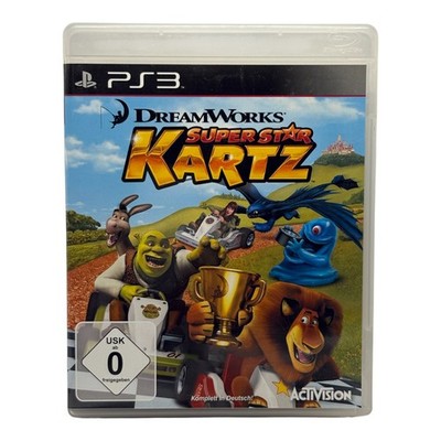 Dreamworks Superstar Kartz (Sony PlayStation 3) PS3 guter Zustand mit Anleitung