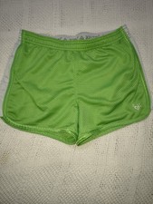 Girls Green Justice Athletic Shorts Size 16 Excellent Condition
