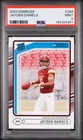 2024 PANINI DONRUSS #389 JAYDEN DANIELS ROOKIE RC PSA 9
