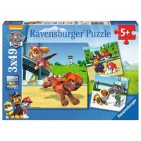 Ravensburger Puzzle - Team Auf 4 Pfoten, 3X49 Teile