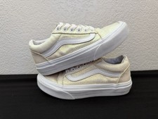 Vans Old Skool low-top sneakers shimmering, iridescent cream glitter Kids 12.5
