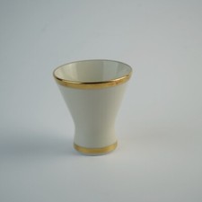 ALKA Kunst Bavaria Tischvase - Blumenvase ca. 8,5 cm H 2014 mit Goldrand Vintage