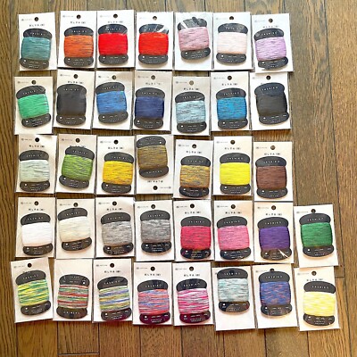 Yokota Daruma Sashiko Thread 100% Cotton Card Type 40m x 37 Colors
