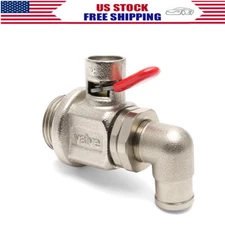 Oil Drain Valve with removable L-Shape Hose End Combo (27mm-2.0)