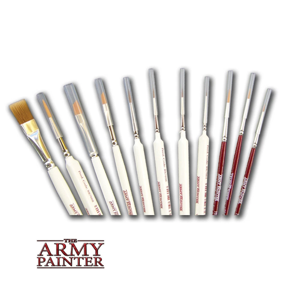 The Army Painter Brushes - Full range of Wargamer & Hobby Series