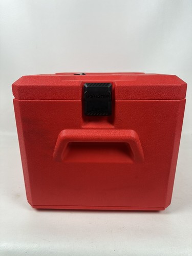 Craftsman Tool Box Red Plastic EMPTY - Picture 9 of 11