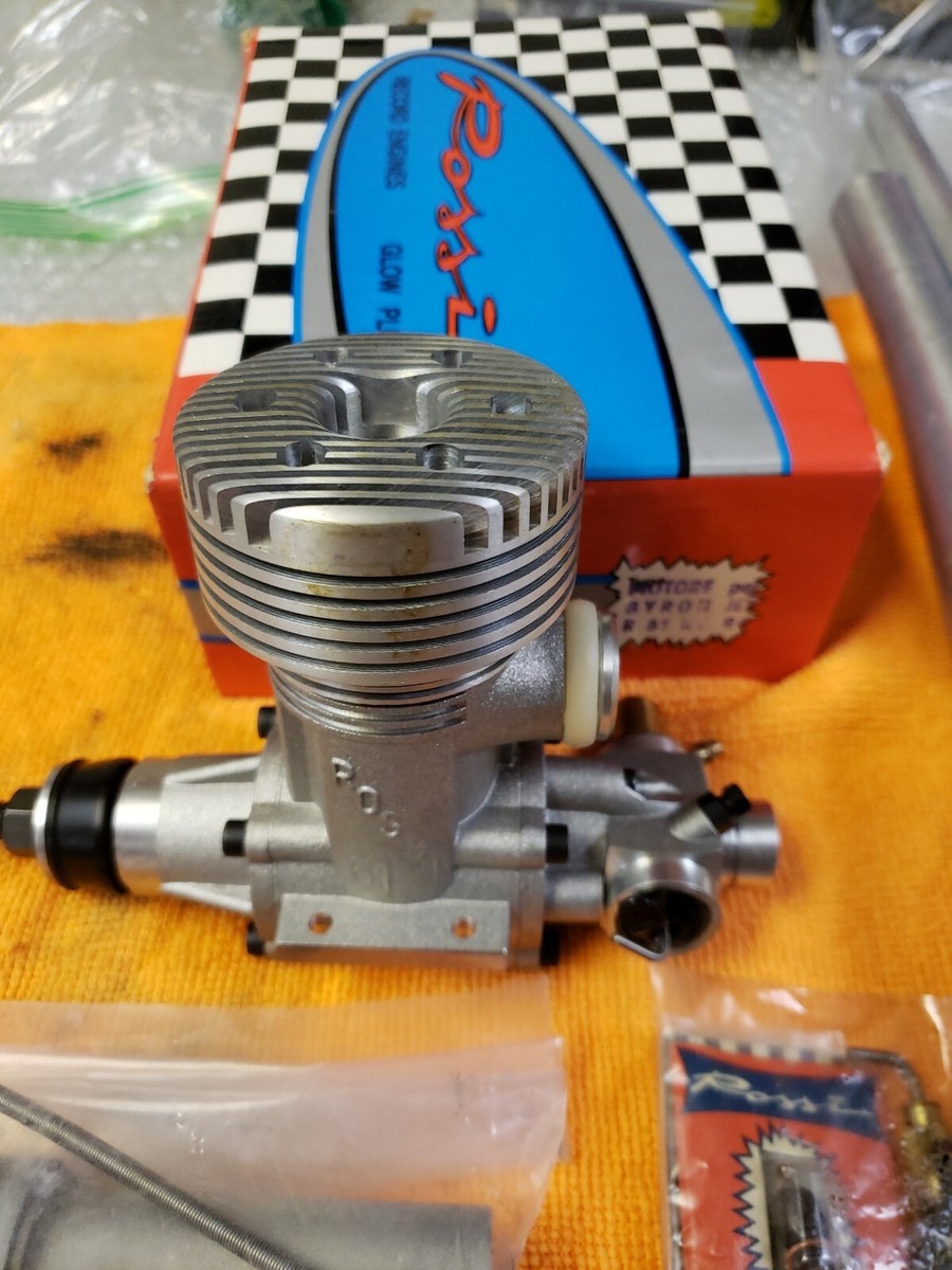 Novarossi Engine - Rossi Byron Jet R 81 RC RV w/pipe motor - NIB