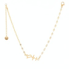 Women's Girls Teens Stainless Steel Adjustable Heartbeat Anklet Bracelet AK 6