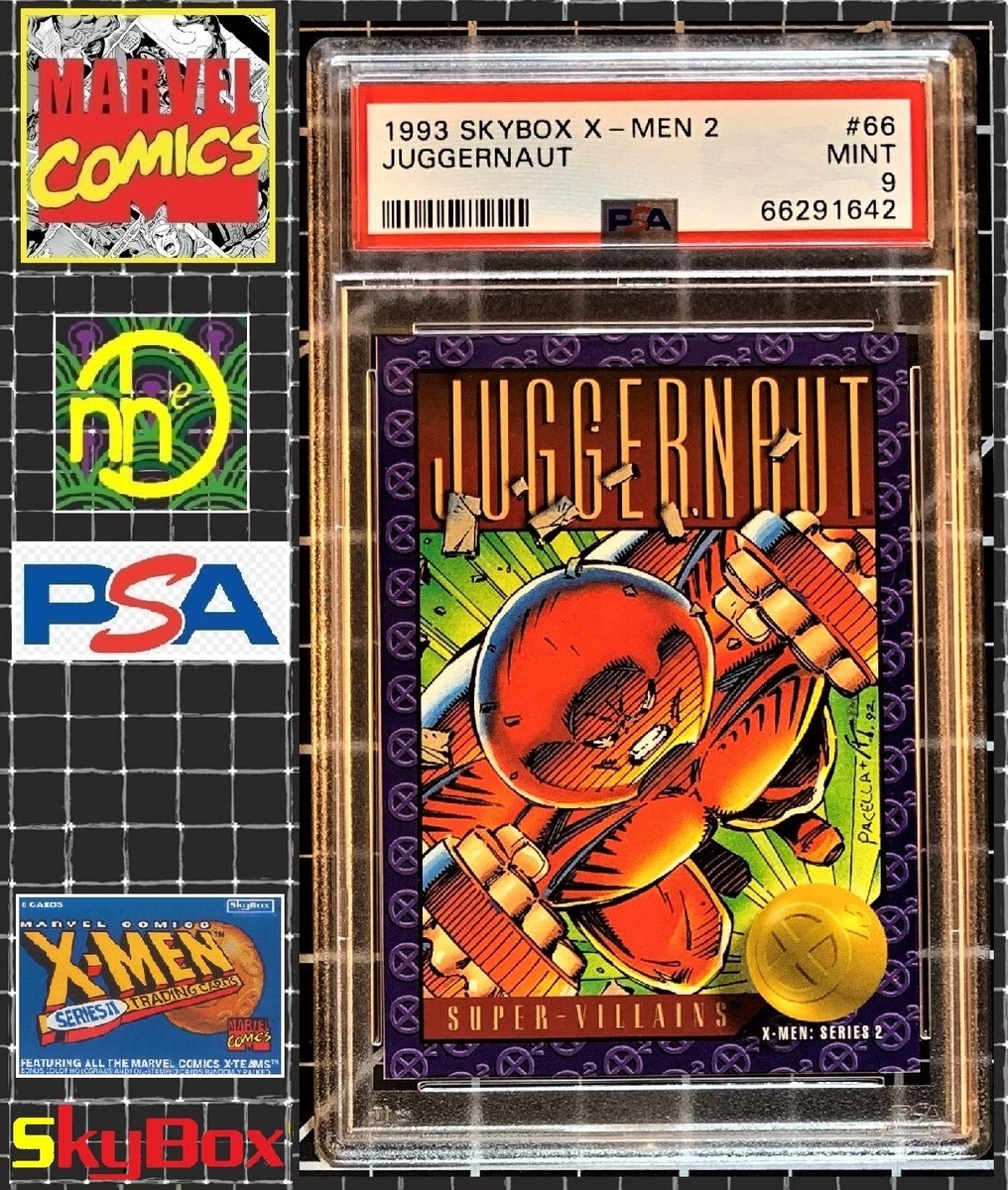 1993 Skybox X-Men Series 2 - #66 Juggernaut - PSA 9 MINT | eBay