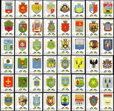 UKRAINE WAR Heroic Ukrainian Towns & Cities Coat of Arms MNH Stamp 2022 Dominica
