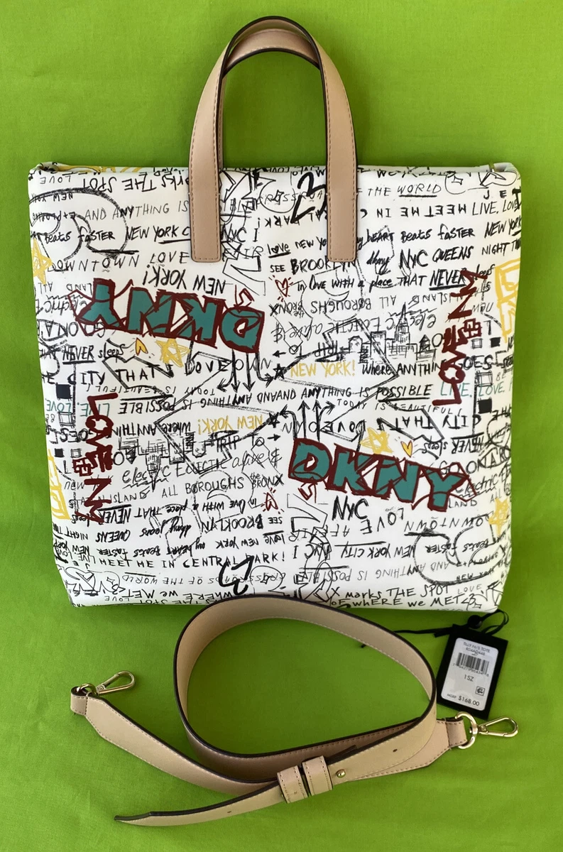 Designer Women Accessories Graffiti Tote Bag Luxury Brand L Never